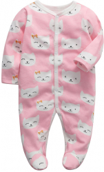 EASYMOM Pijama capse Pisicute 