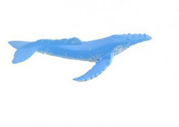 Figurina balena 5 cm Mini Junior MKM698296-8 Albastru 