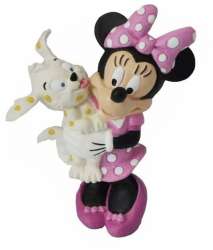 Figurina Minnie Mouse 7 cm Bullyland 153291 Multicolor 