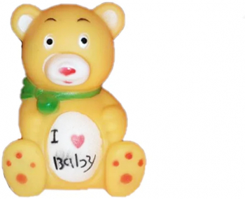 Figurina ursulet 10 cm Mini Junior VC-4007B Galben 