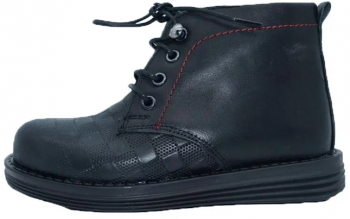 Ghete imblanite pentru baieti Small Foot SMFG8-B-34 Negru 