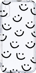 Husa Bestcase comp cu Xiaomi Redmi 9A / Redmi 9AT Smiley 2MM Soft Silicon prot cam T 1056 