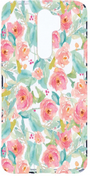 Husa Bestcase comp cu Xiaomi Redmi 9 Pastel Colors Collection Flowers 2MM Soft Silicon prot cam T 503 