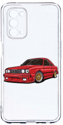 Husa Bestcase compatibila cu OPPO A54 5G Classic Car 2MM Soft Silicon prot cam T 829 