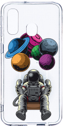 Husa Bestcase Compatibila cu Samsung Galaxy A20e Astronaut 2MM Soft Silicon prot cam T 995 