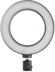 Lampa Circulara 6 Inch Tip Led SMD 3 Trepte Lumina Alimentare USB Telecomanda Pe Fir si Bila reglaj 1/4 inch fara trepied 