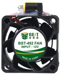 Mini ventilator 6000rpm 12V 1A BST-492