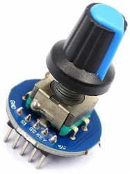 Modul encoder cu buton rotativ si push button OKY3431-4 