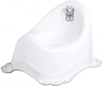 Olita antiderapanta Maltex Bear 7765 Alb 