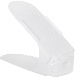 Organizator incaltaminte pentru o pereche ajustabil plastic alb 