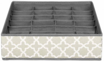 Organizator sertar 24 compartimente 33x10x2 cm Moroccan Beige 