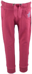Pantaloni sport pentru fete Wendee DK16114-1B2-116 Bordo 