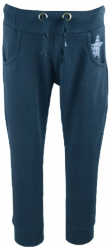 Pantaloni sport pentru fete Wendee DK16114-1N1-98 Negru 