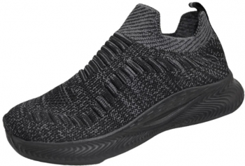 Pantofi sport din panza pentru baieti Tom Miki T-0361-A Negru 