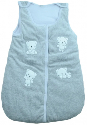 Sac de dormit pentru bebelusi Koala Funny Bears 07-084G Gri