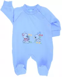 Salopeta cu maneca lunga pentru baieti Pifou Model 16 M16-573K-50 Albastru 