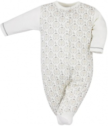 Salopeta cu maneca lunga pentru copii Lisek Koala 3864-C-56 Crem 