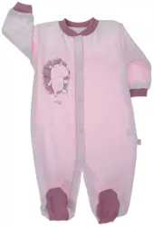 Salopeta cu maneca lunga pentru fete Koala Baby 08-674A-56 Roz 