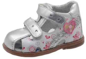Sandale ortopedice pentru fete BiKi C-B003-04-F-21 Argintiu 