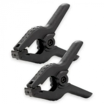Set 2 clesti de prindere fundal Caruba S Negru 