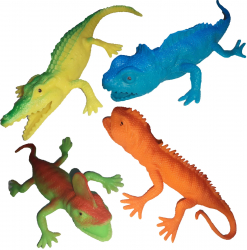 Set 4 figurine soparle 15 cm Mini Junior 555418-4 Multicolor 