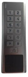 Tastatura pentru control acces A8-D-EM PT 125KHz exterior cu buton sonerie