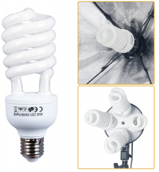 Bec foto economic lumina continua rece 45W 