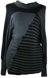 Bluza cu maneca lunga pentru gravide New Star NWS23N Negru 
