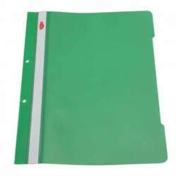 Dosar plastic cu sina metalica Verde inchis 