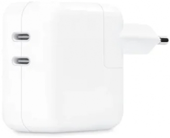 Incarcator pentru priza universal 2x porturi USB C PD 50W Alb 