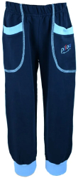 Pantaloni sport pentru baieti Pifou Model Model 82I-110 Bleumarin 