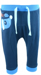 Pantaloni sport pentru baieti Wendee OK15417-0B-86-cm Bleumarin 