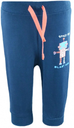 Pantaloni sport pentru baieti Wendee OZFB15135-0B-74-cm Bleumarin 