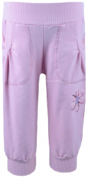 Pantaloni sport pentru fete Pifou PM7-RZ-80-cm Roz 