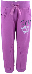 Pantaloni sport pentru fete Wendee FS16175-2-140-cm Fucsia 