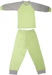Pijama pentru baieti Pifou Model 2 M2-V-122 Verde 