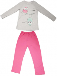 Pijama pentru fete Atut A-5584-128 Multicolor 