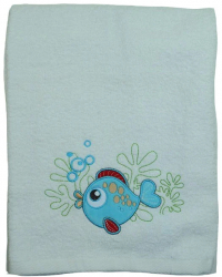 Prosop de baie 50 x 100 cm pentru copii KOALA NARCYZ 02-769-A Alb 