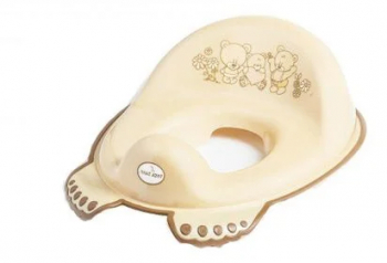 Reductor antiderapant pentru toaleta Tega Baby Bear 016-119 Bej 