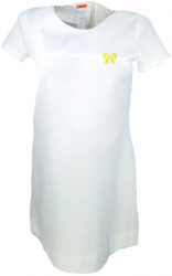 Rochie pentru gravide Mini Junior DDE1A Alb