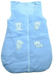 Sac de dormit pentru baieti Koala Funny Bears 07-084 Albastru 