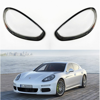 Set 2 sticle faruri pentru Porsche Panamera Facelift 2014 - 2017 
