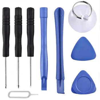 Set 9 piese scule service pentru telefoane si tablete cheita sim inclusa 