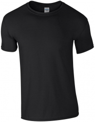Tricou barbati 100 bumbac M Negru 