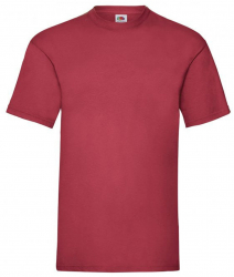 Tricou barbati 100 bumbac M Rosu 