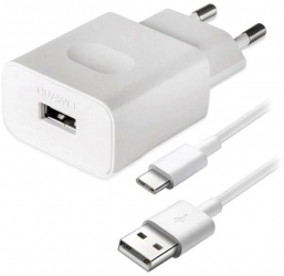 Incarcator Huawei Y 9S Y 9A Y 9PRIME Y 8P Y 7A HW-059200EHQ-HL1121 AP51 cablu Type C 1M Alb - Copie 