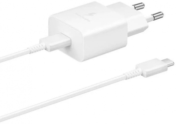 Incarcator pentru Samsung A51 A60 USB-C Fast Charger TA1510EWE-DG980BWE 15W Type-C 1M Alb 