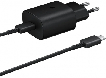 Incarcator 25W pentru Samsung M22 M23 TA800EBE-DG977BBE Type C 1M Super Fast Charger Negru 