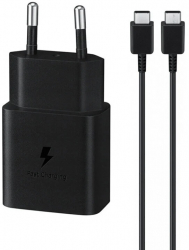Incarcator pentru Samsung S9 S9+ S9 Active USB-C Fast Charger TA1510EBE-DG977BBE 15W Type-C 1M Negru 