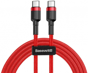 Cablu de date Baseus CATKLF-G09 USB Type-C Pd 1 m Rosu 